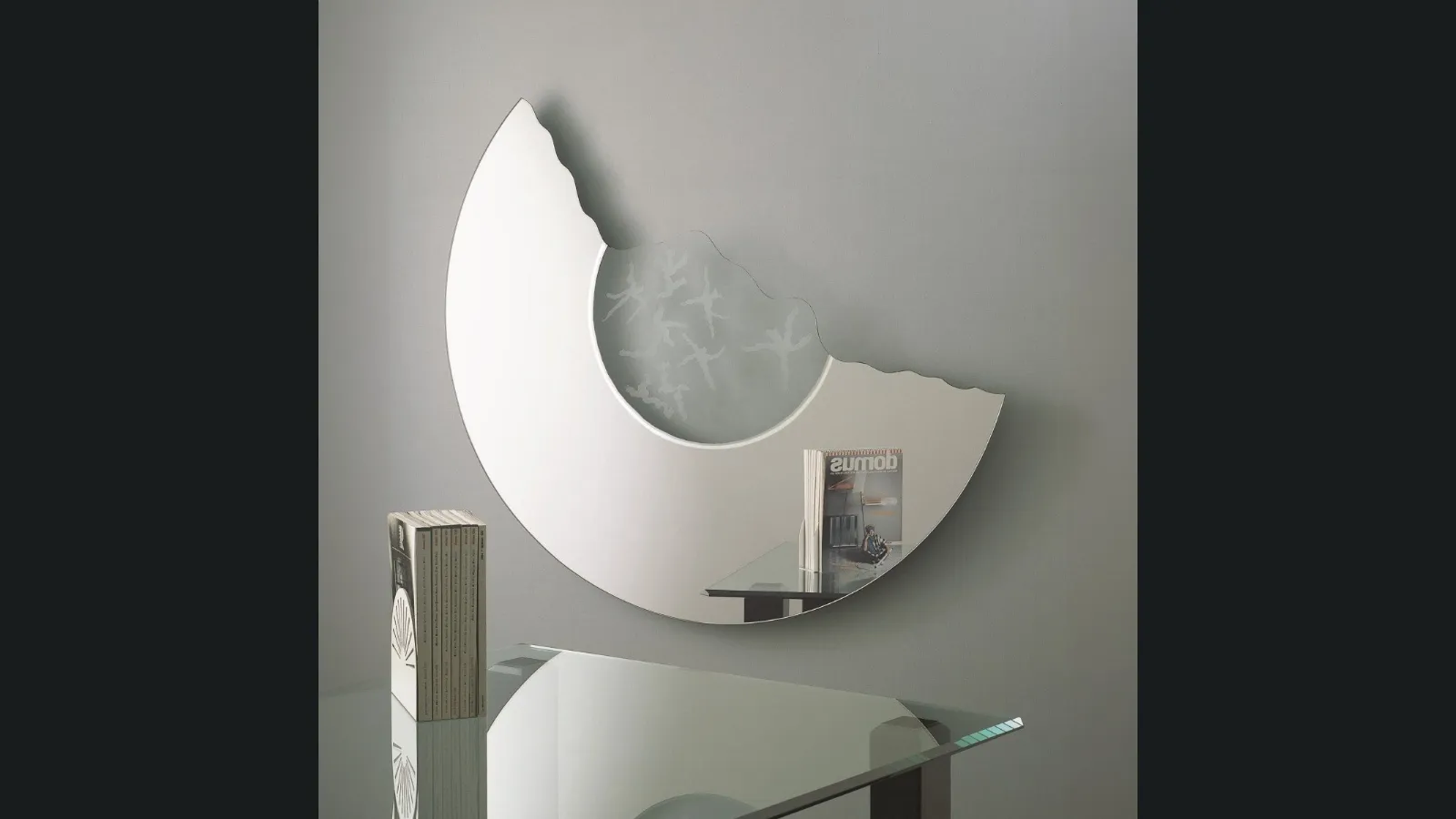 Specchio Scornice di Glas Italia