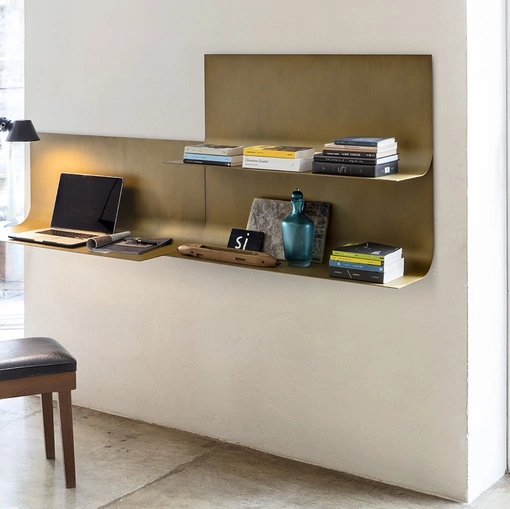 Scrittoio in metallo Sfoglia di Mogg