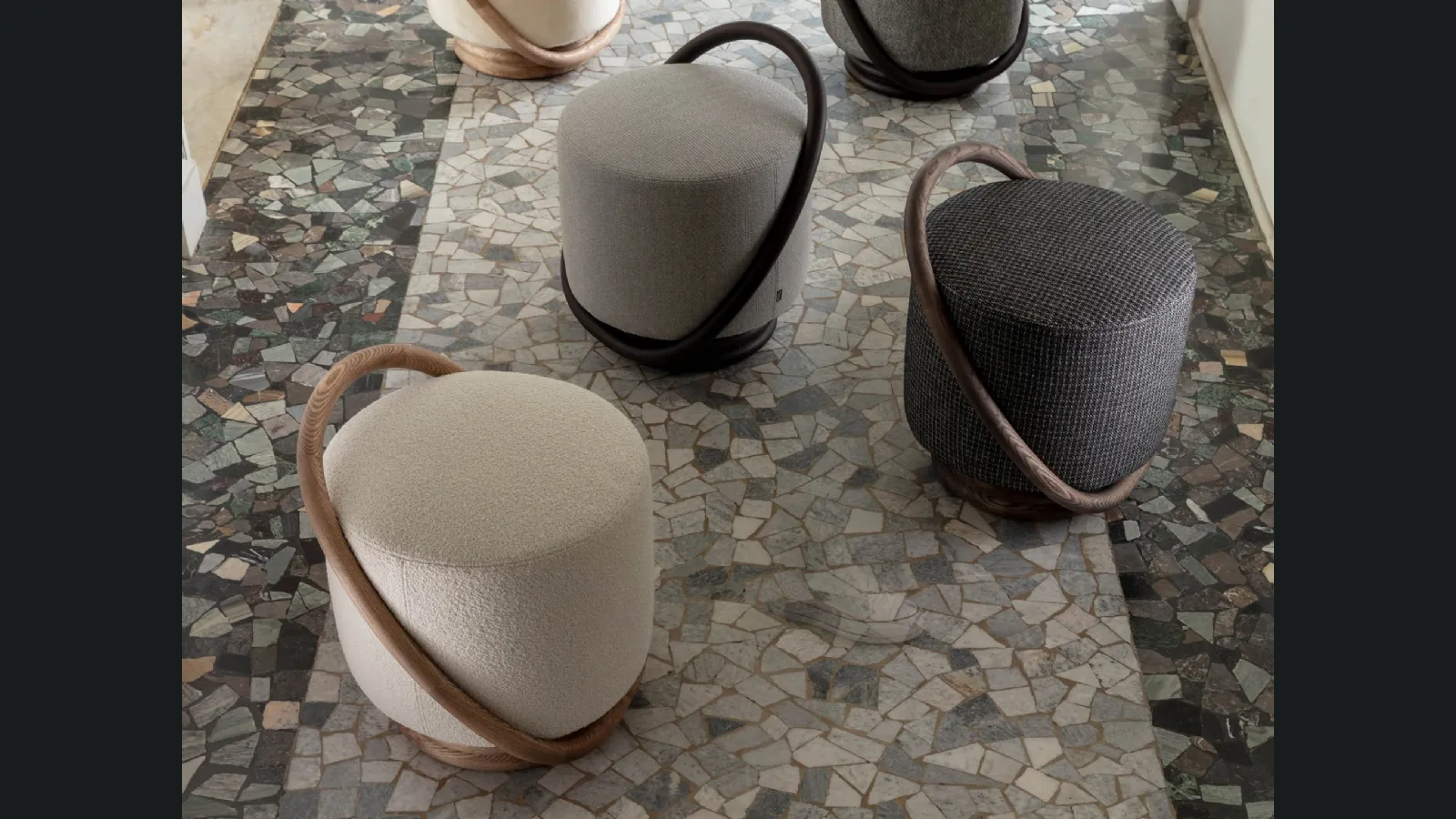 Pouf Smile di Porada