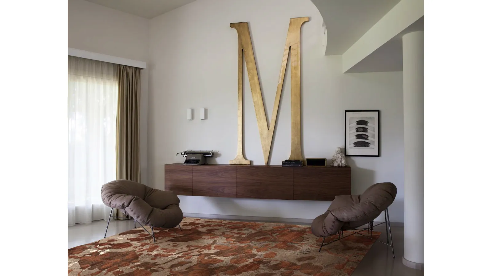 Tappeto Stardust Gypsum di Sirecom