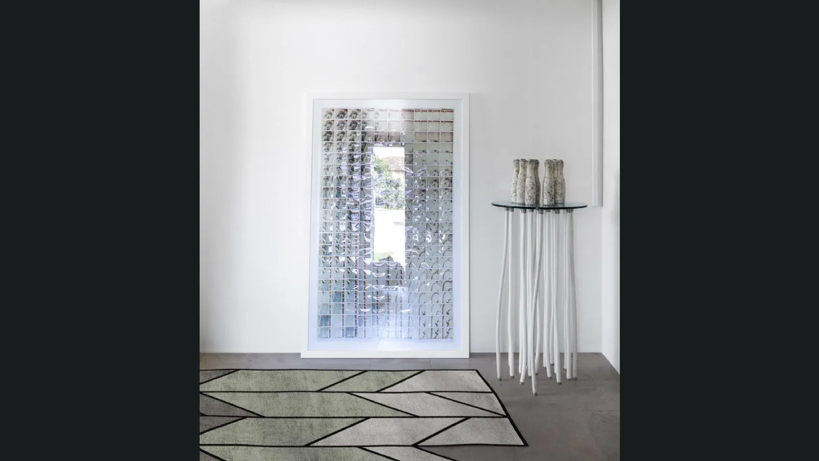 Tappeto Tangram Ardesia di Sirecom