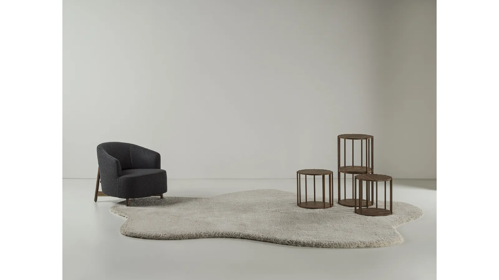 Tappeti moderni in tessuto di Porada