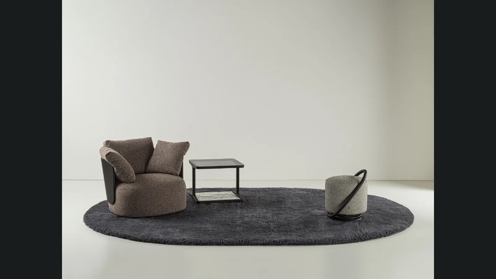 Tappeti moderni in tessuto di Porada