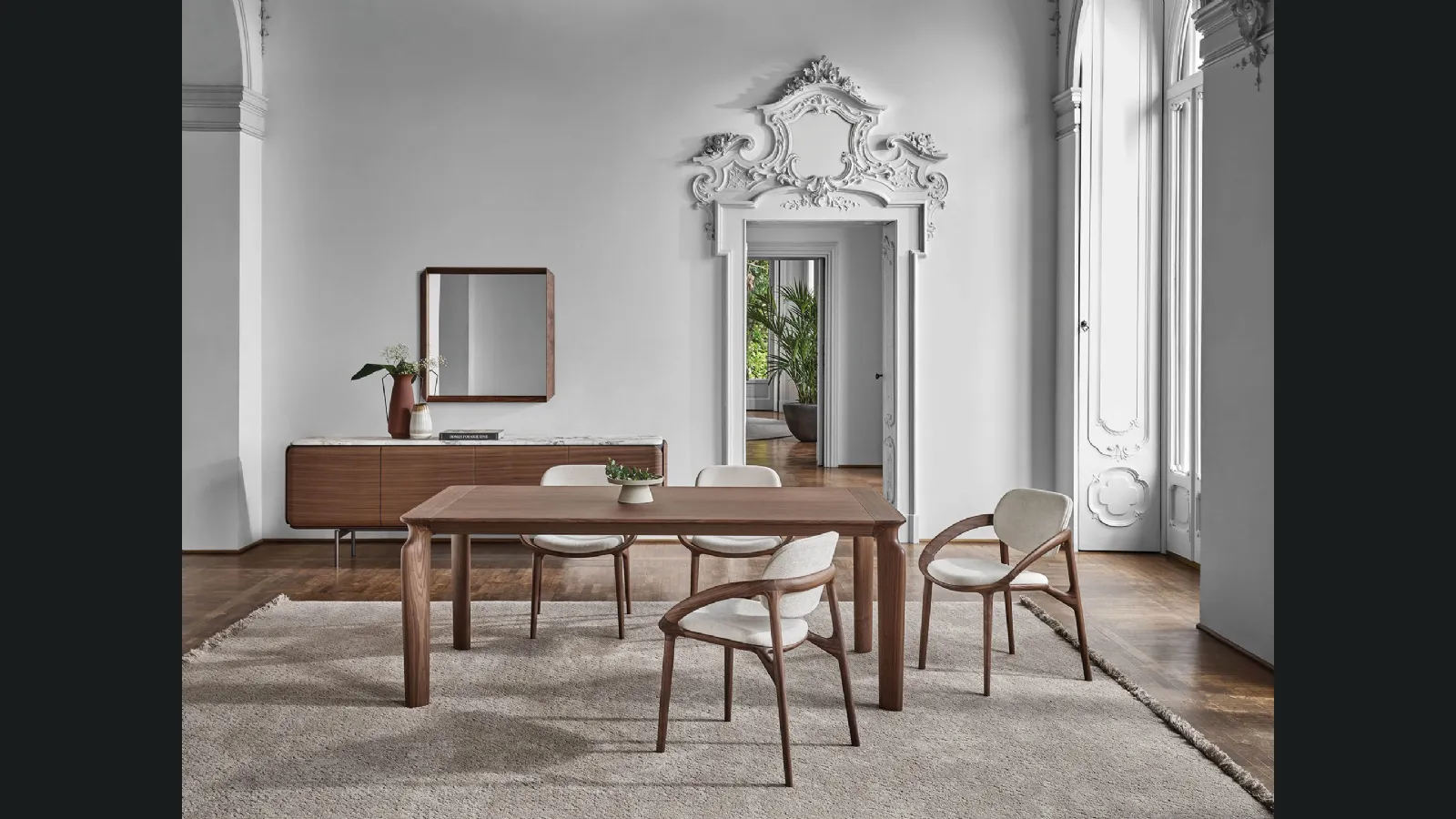 Tappeti moderni in tessuto di Porada