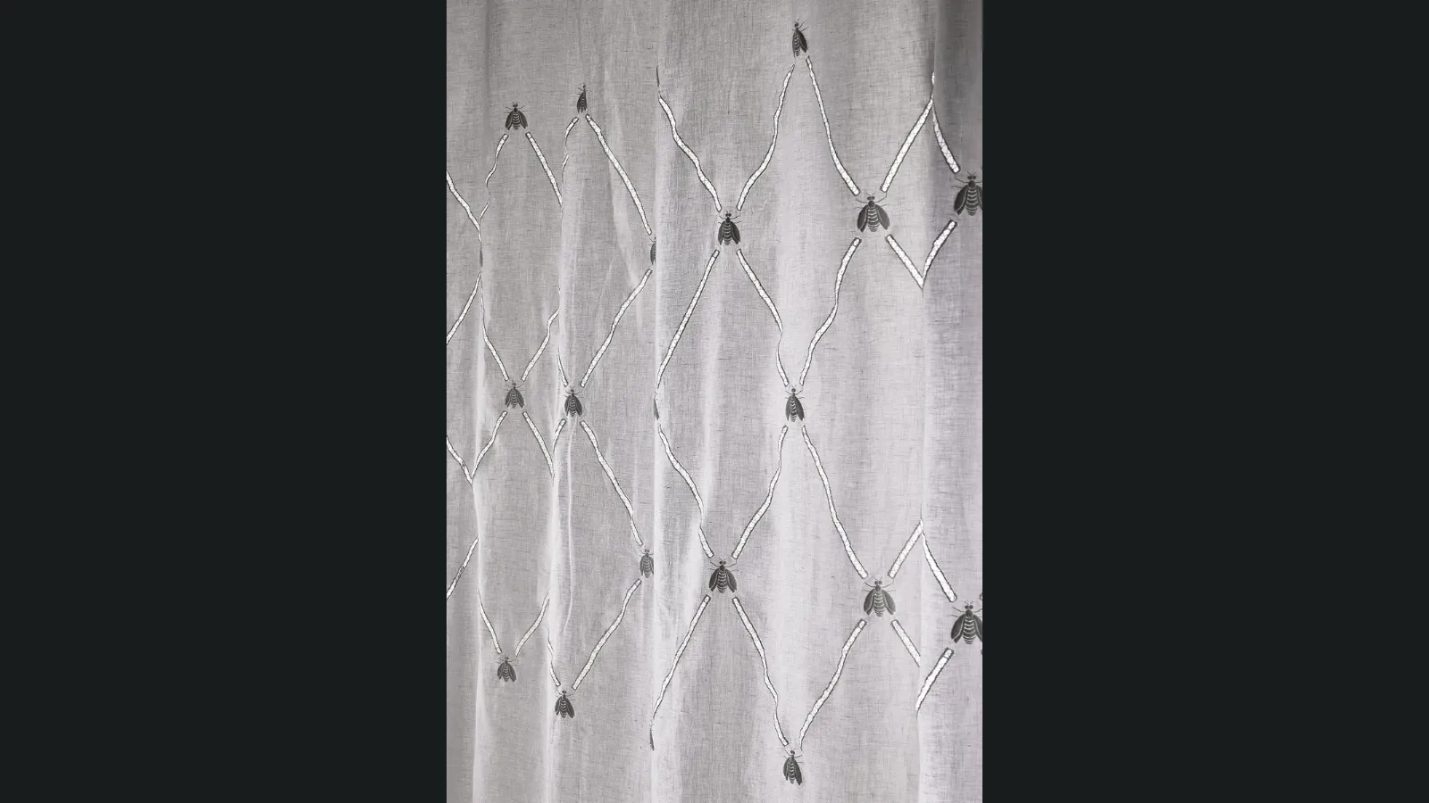 Tenda Phoebe con api e losanghe di Mastro Raphael