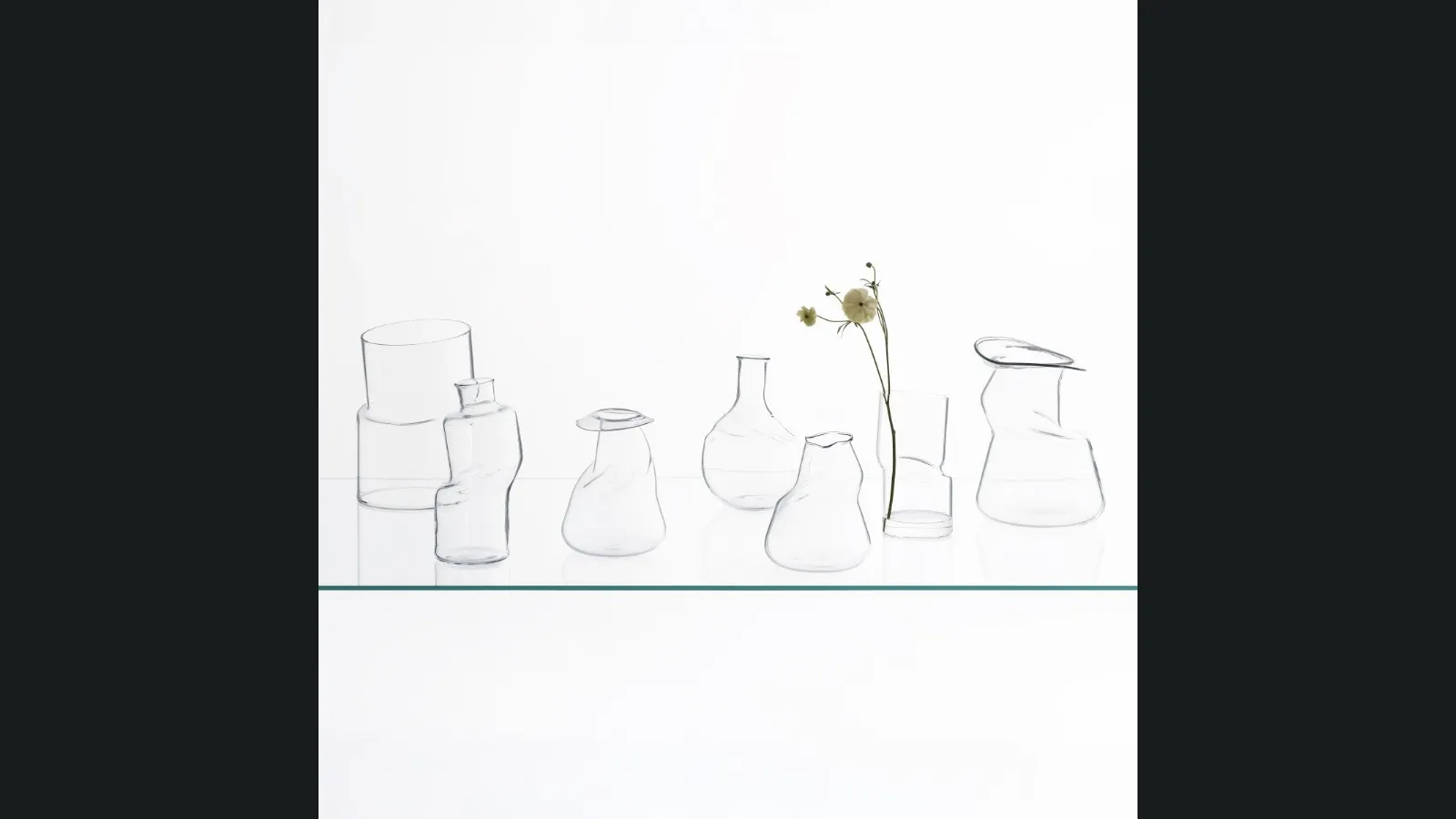 Vasi Transformer in cristallo di Glas Italia