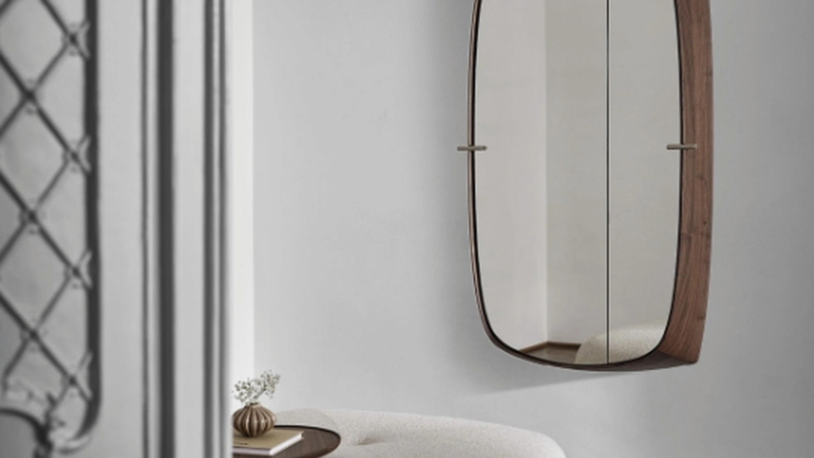 Specchio contenitore Vico di Porada