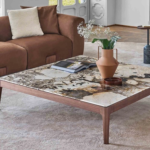 Tavolino in marmo Ziggy 15 di Porada