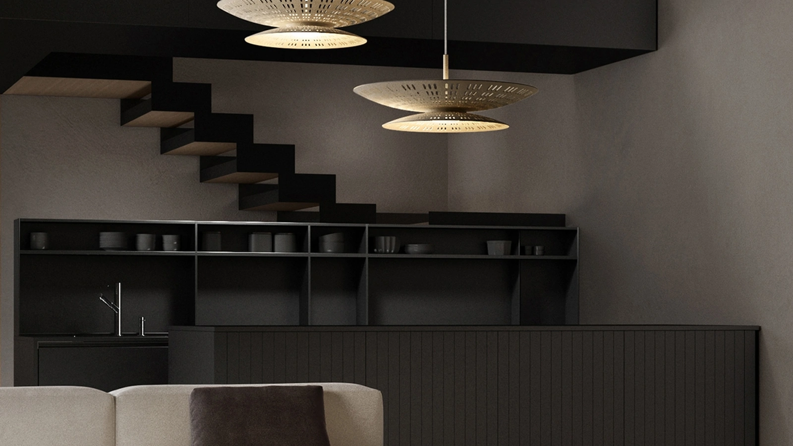 Lampada a sospensione Air di Contardi