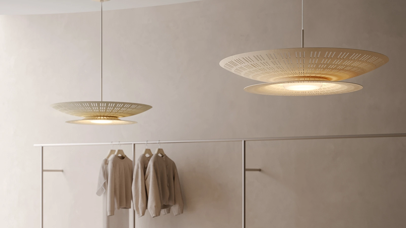 Lampada a sospensione Air di Contardi