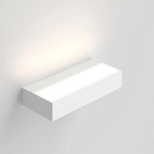 Lampada da parete Aries in alluminio pressofuso di Rotaliana