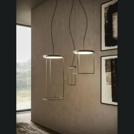 Lampada a sospensione Brassie Round di Ronda Design