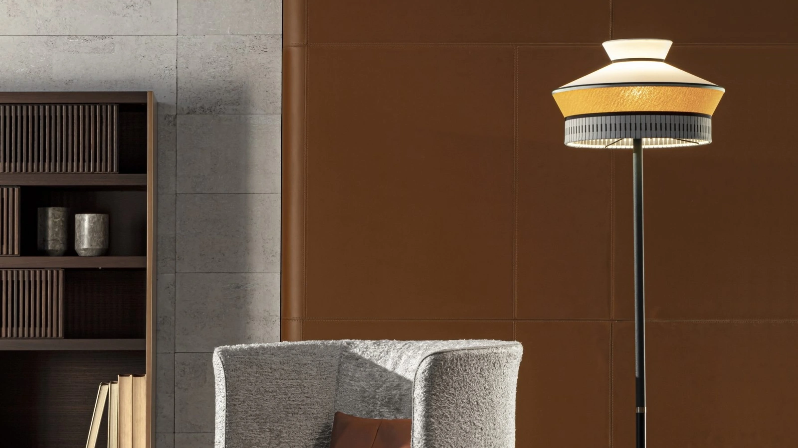 Lampada da terra Calypso Floor di Contardi