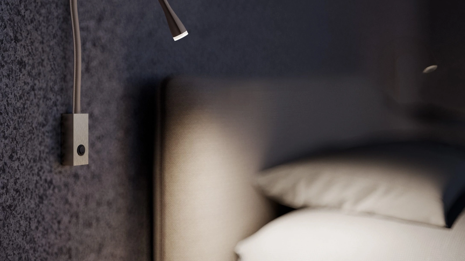 Lampada da parete Flexiled di Contardi