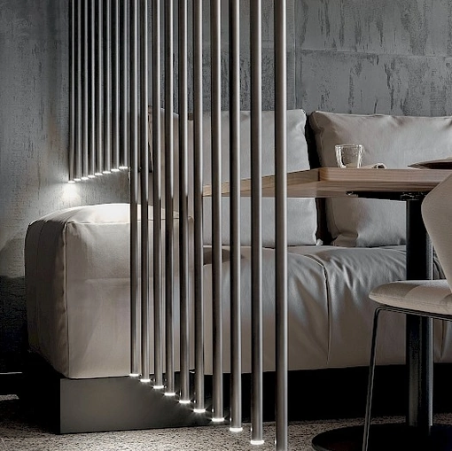 Lampada a sospensione in alluminio Furin di Rotaliana