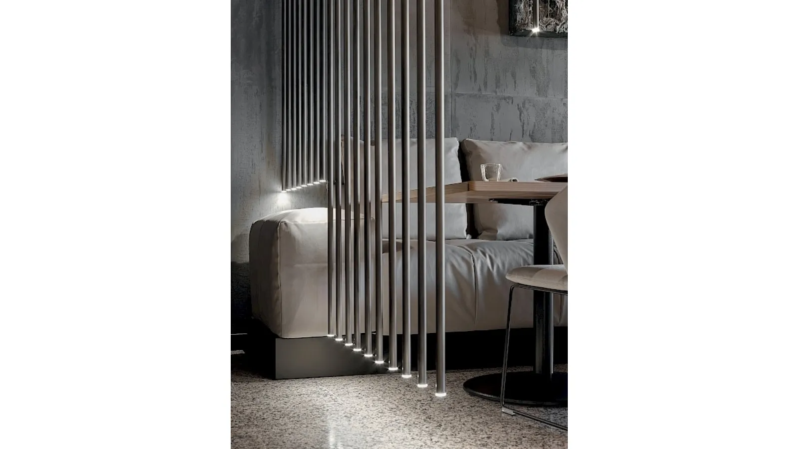 Lampada a sospensione in alluminio Furin di Rotaliana