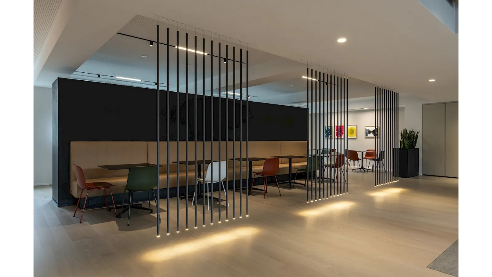 Lampada a sospensione in alluminio Furin di Rotaliana