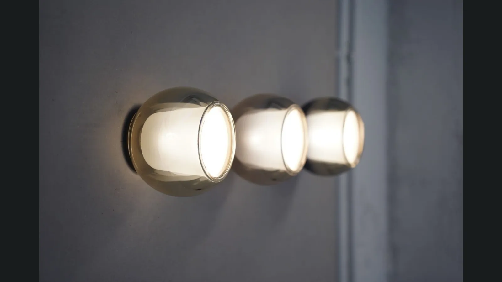 Lampada a parete Glo di Pentalight