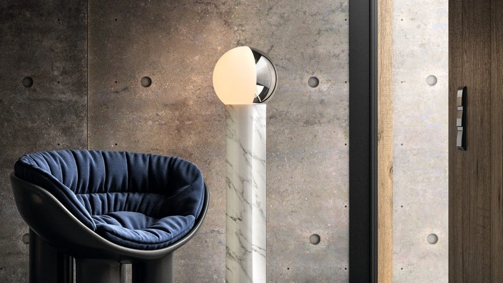 Lampada da terra Je Suis di Pentalight