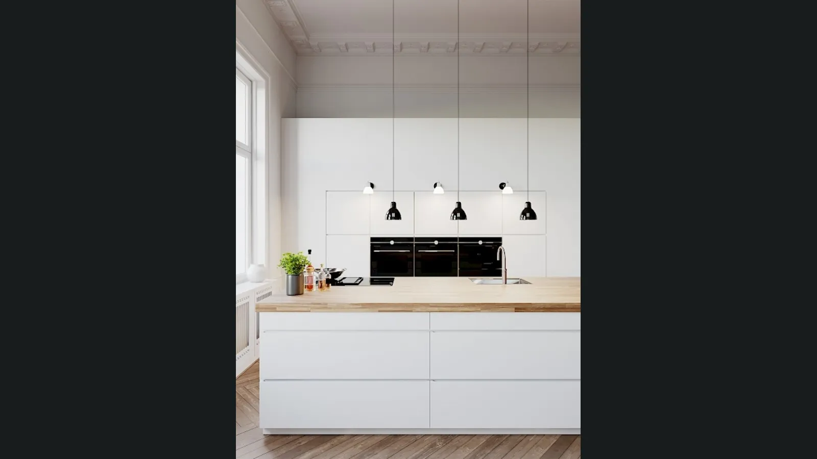 Lampada a sospensione in vetro Luxy di Rotaliana