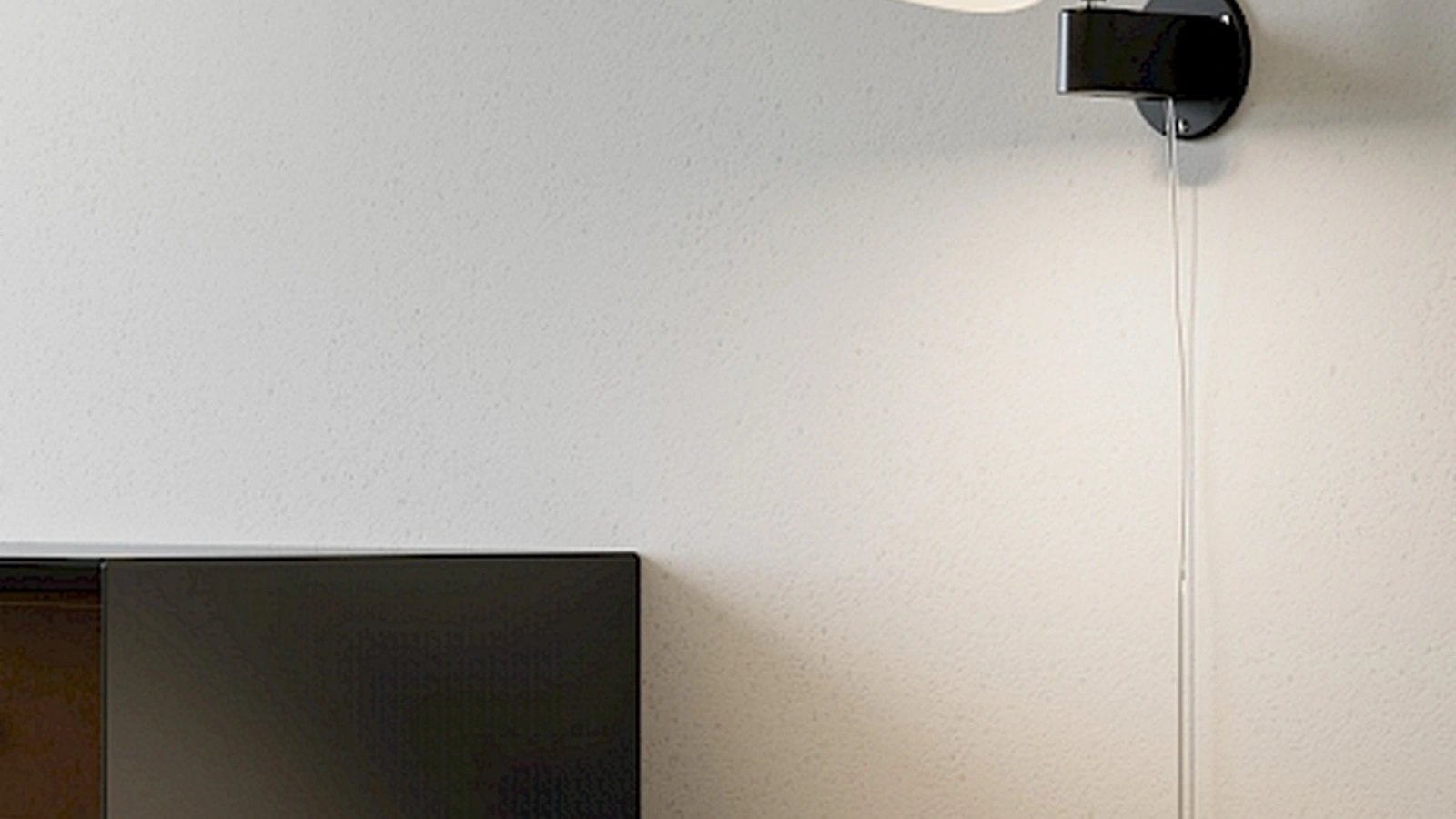 Lampada da parete con diffusore in vetro Luxy di Rotaliana