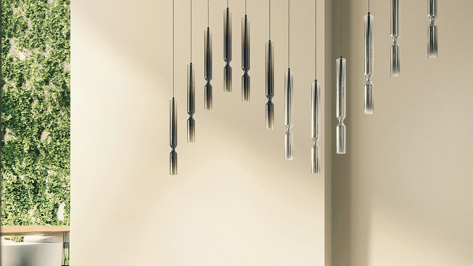 Lampada a sospensione Misty di Pentalight