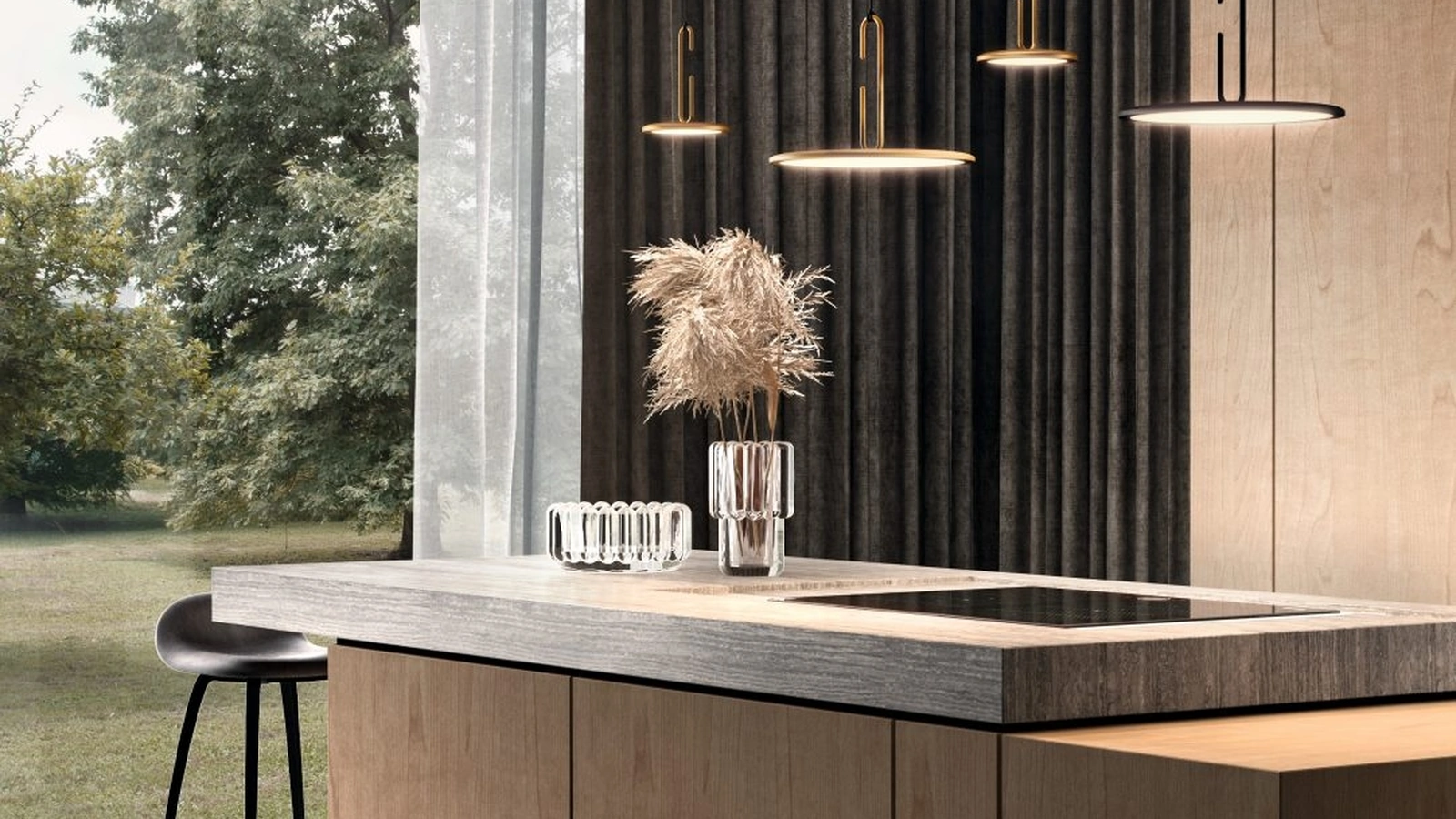 Lampada a sospensione Clip di Pentalight