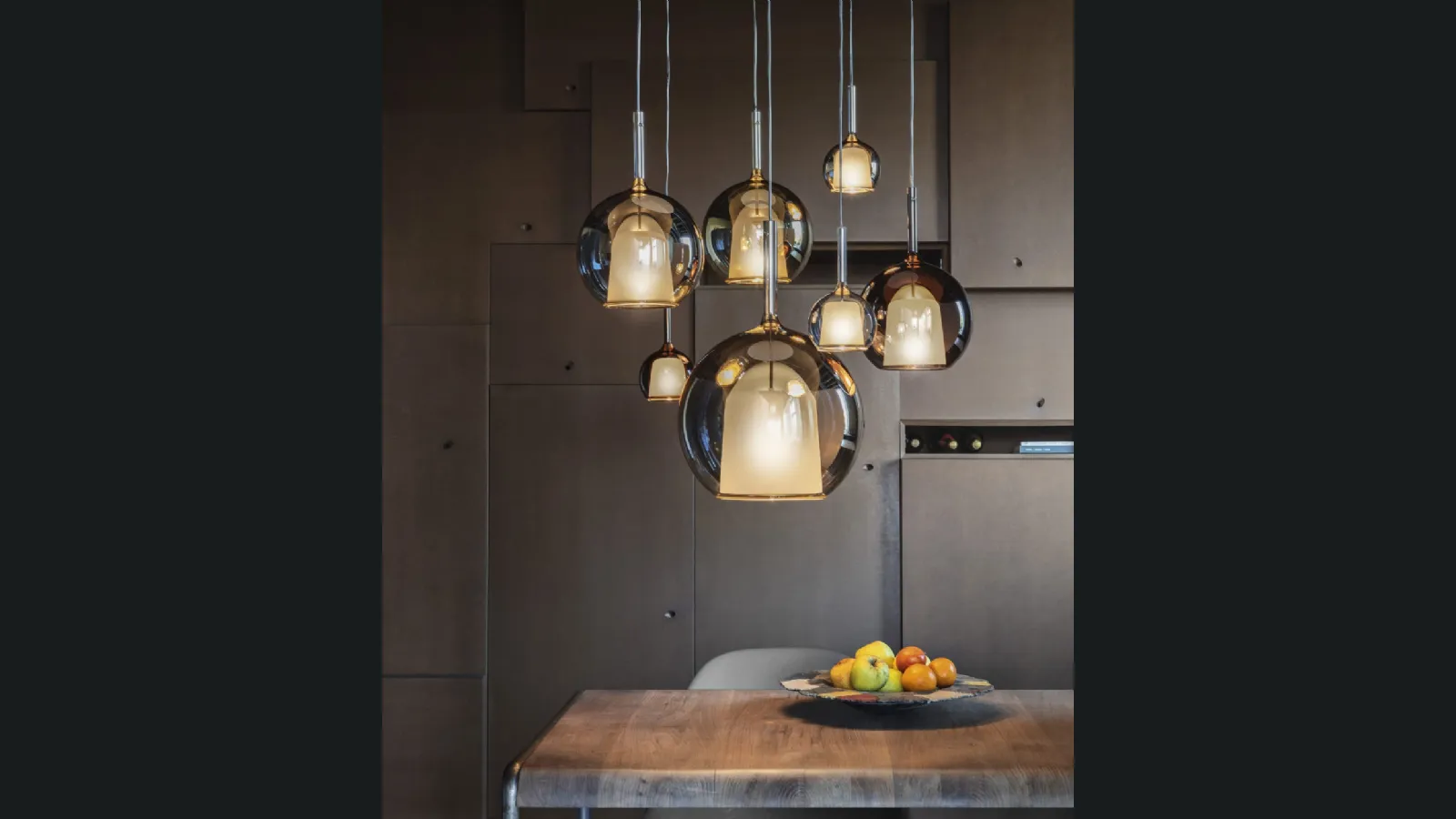 Lampada a sospensione Glo di Pentalight