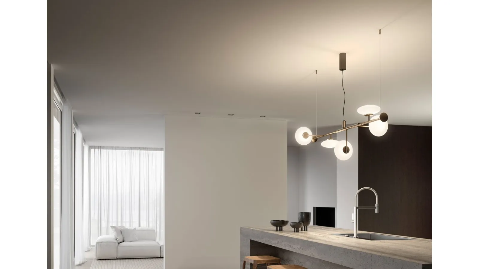 Lampada a sospensione Mamì di Pentalight