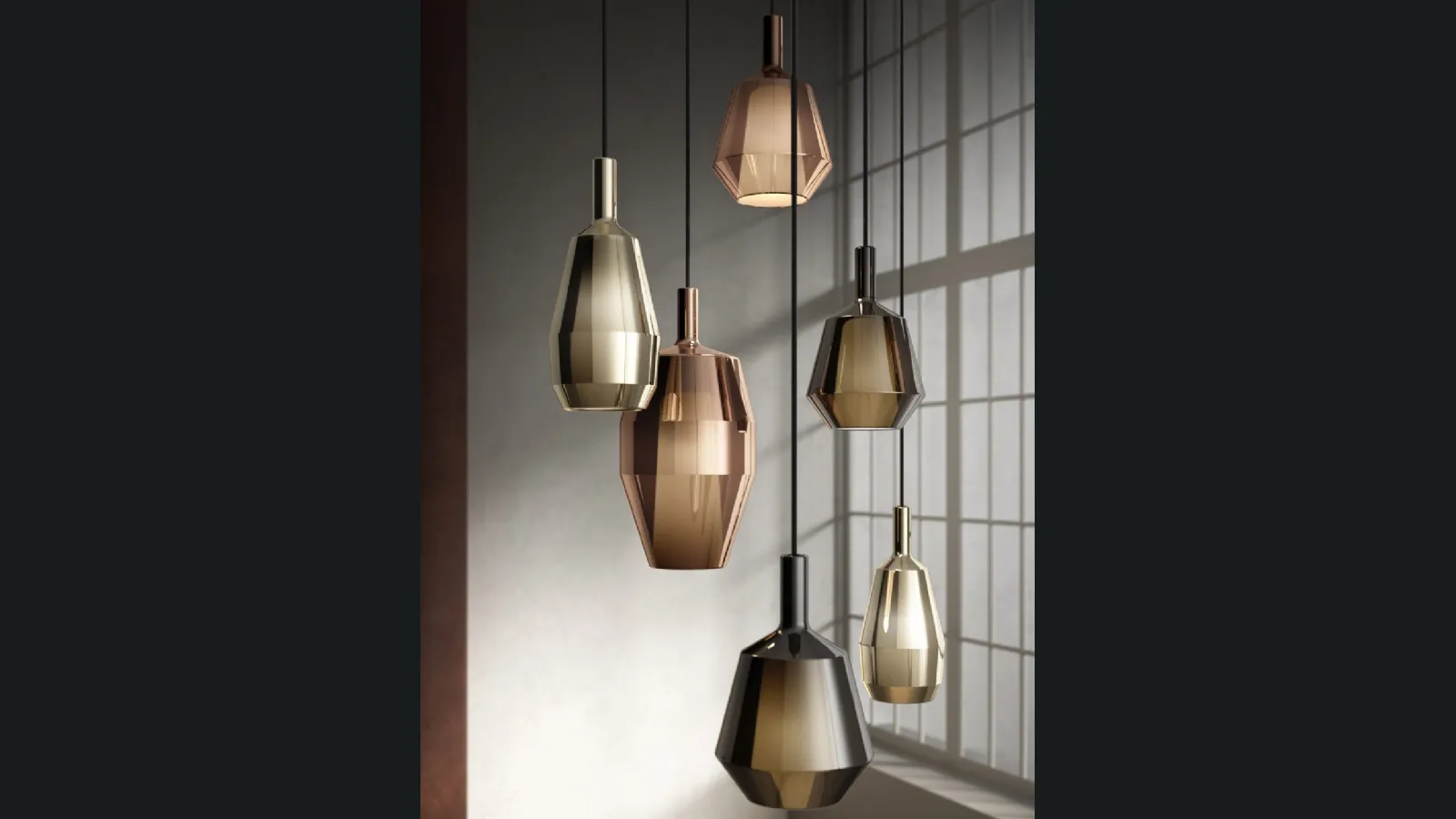 Lampada a sospensione Mom Glossy di Pentalight