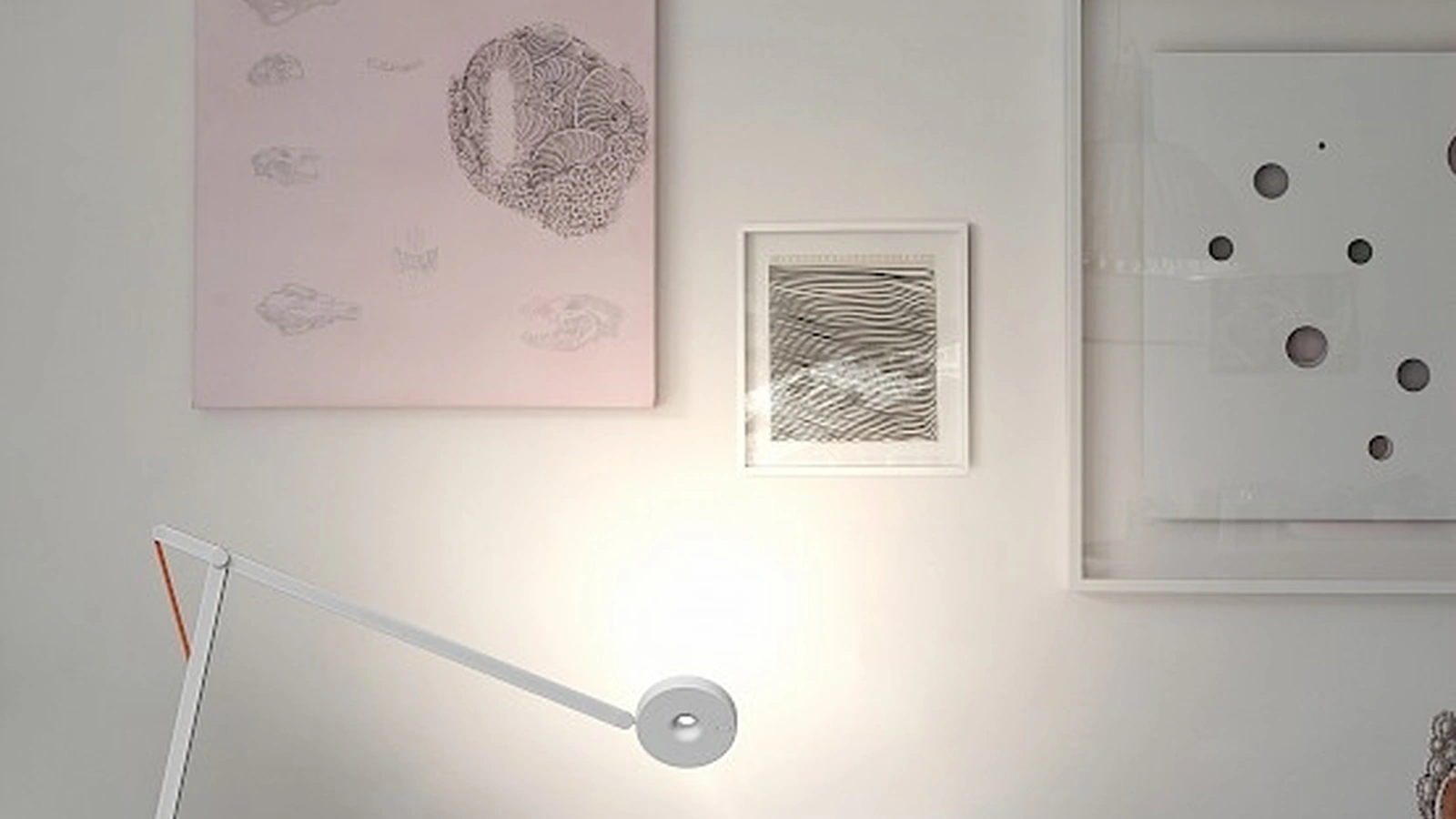 Lampada da tavolo String di Rotaliana