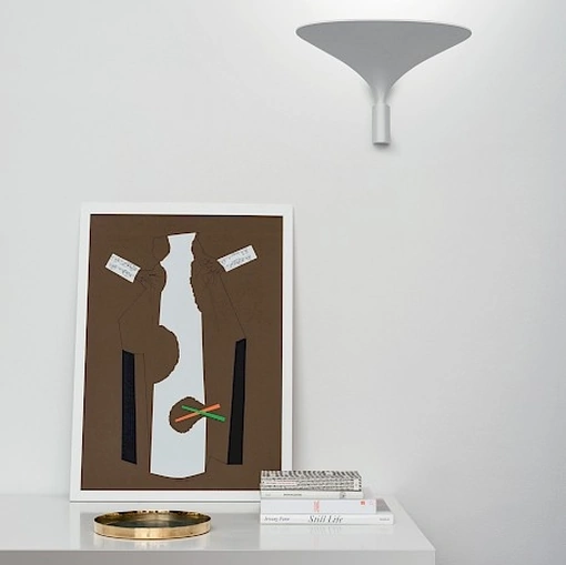 Lampada da parete in alluminio Sunset di Rotaliana