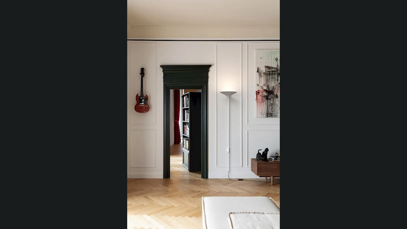 Lampada da parete in alluminio Sunset di Rotaliana