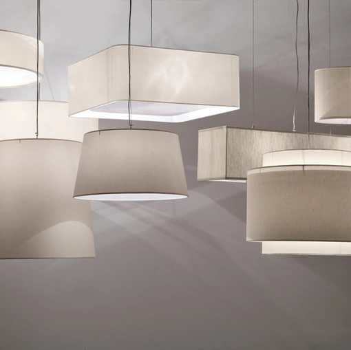 Lampada a sospensione Tessuto di Pentalight