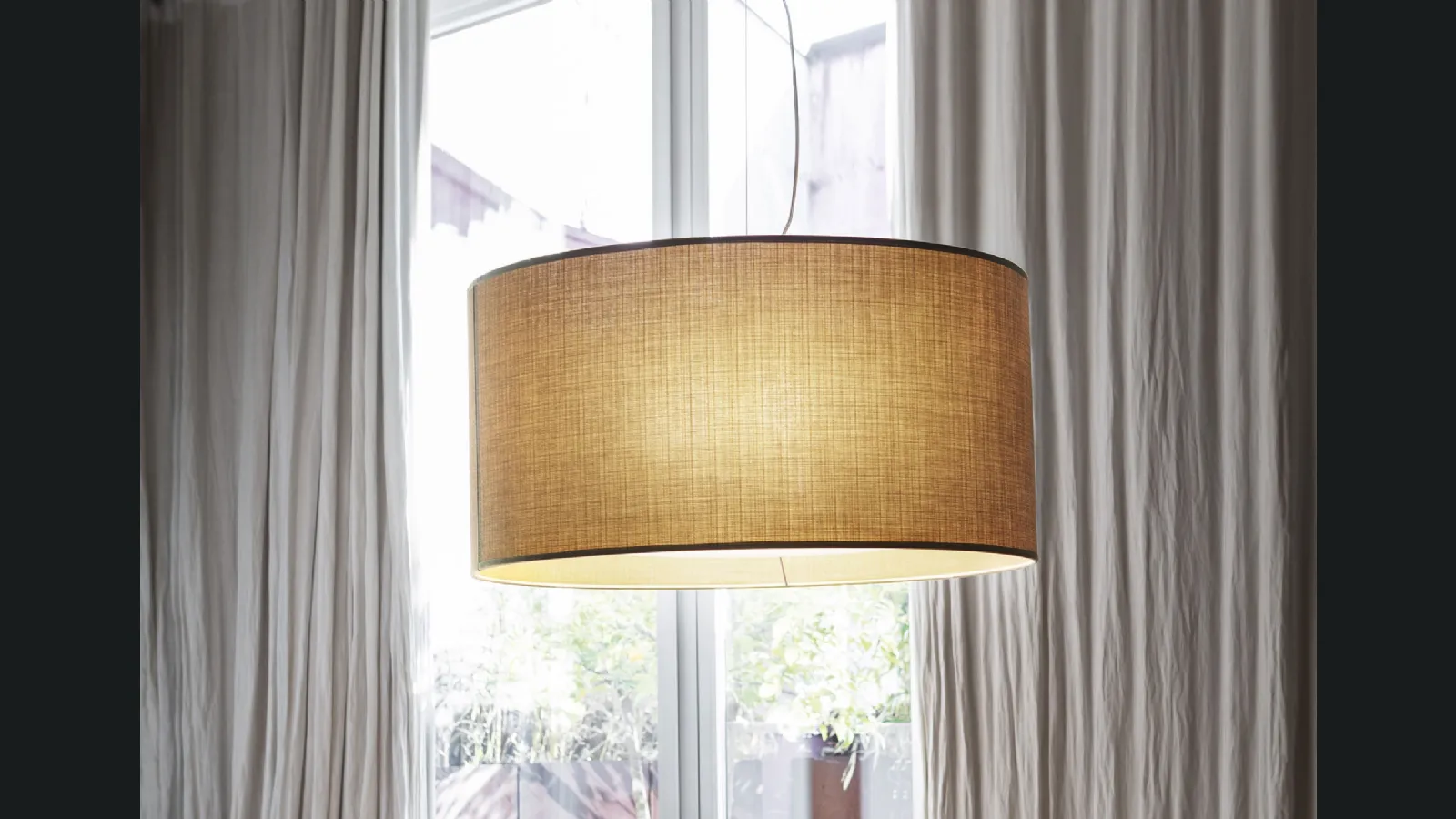 Lampada a sospensione Tessuto di Pentalight