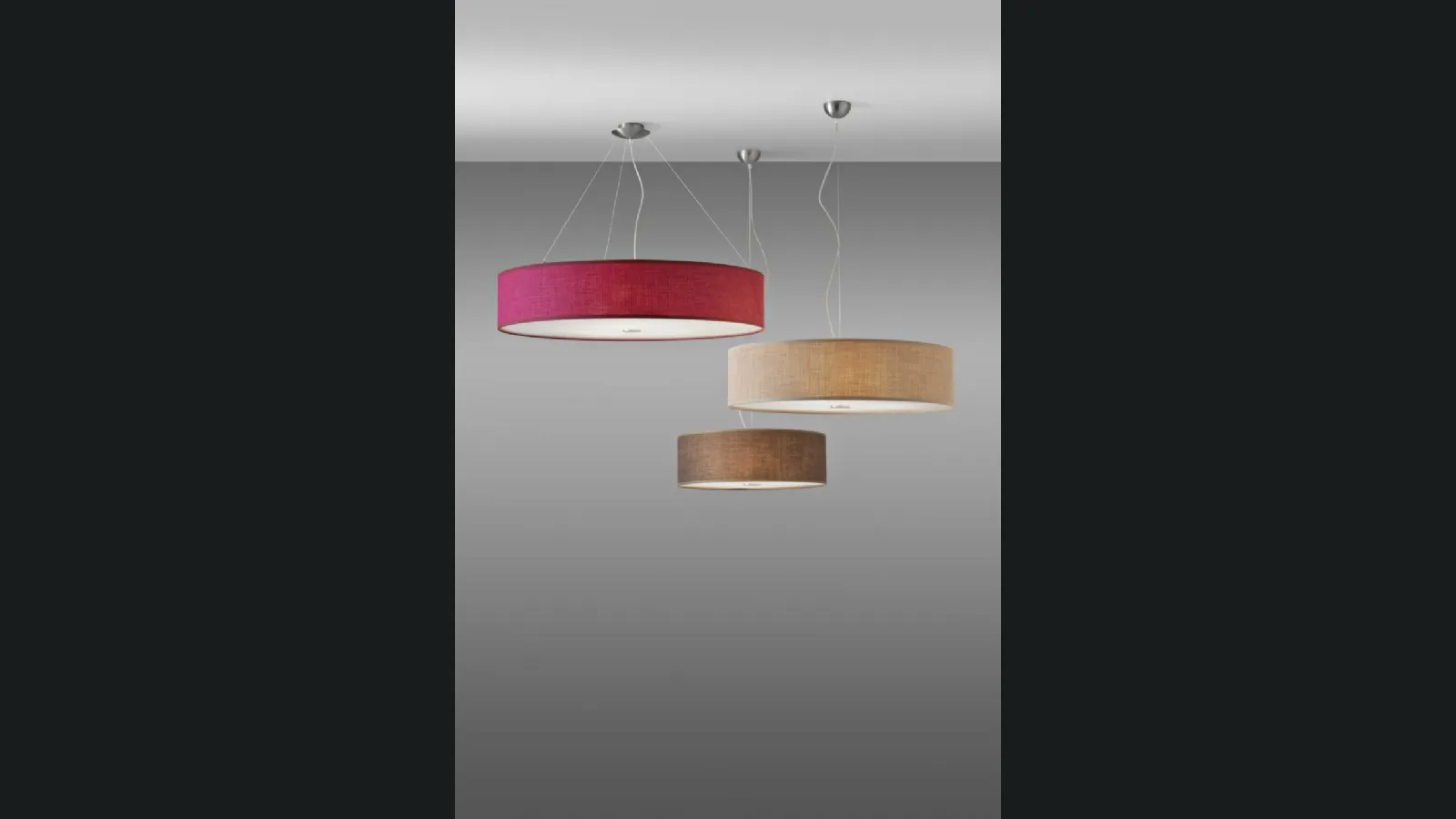 Lampada a sospensione Tessuto di Pentalight