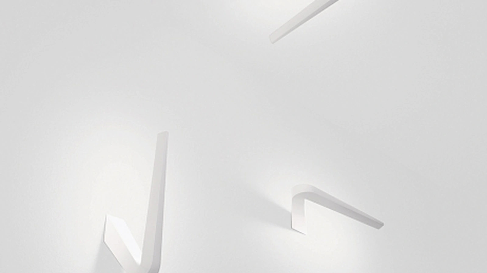 Lampada da parete in pressofusione di alluminio Tick di Rotaliana