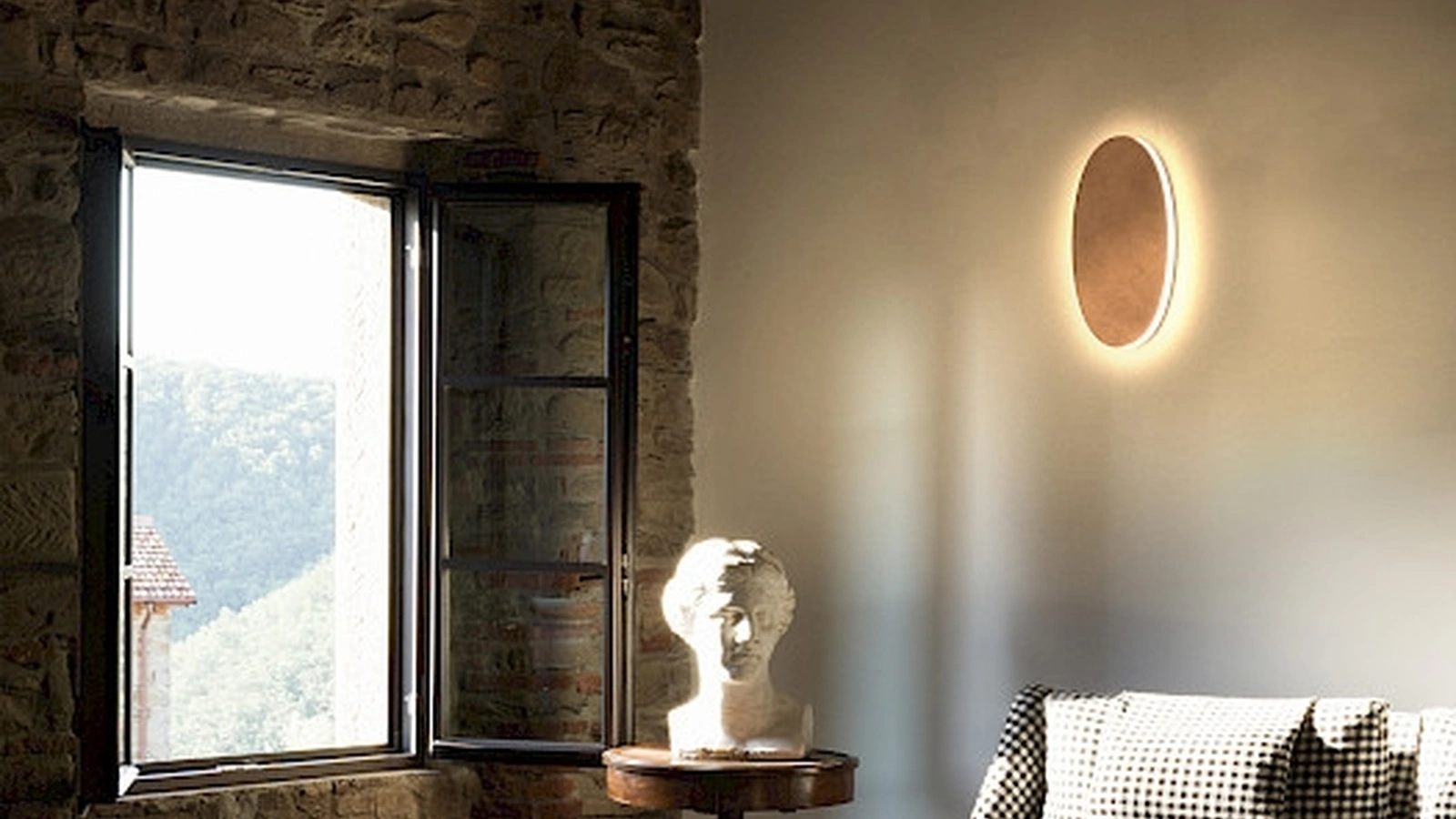 Lampada da parete Totem & Tabù di Rotaliana