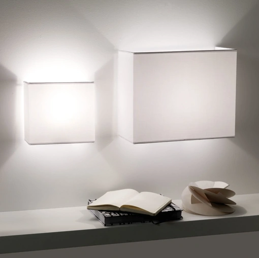 Lampada da parete in tessuto Vanity Applique di Pentalight