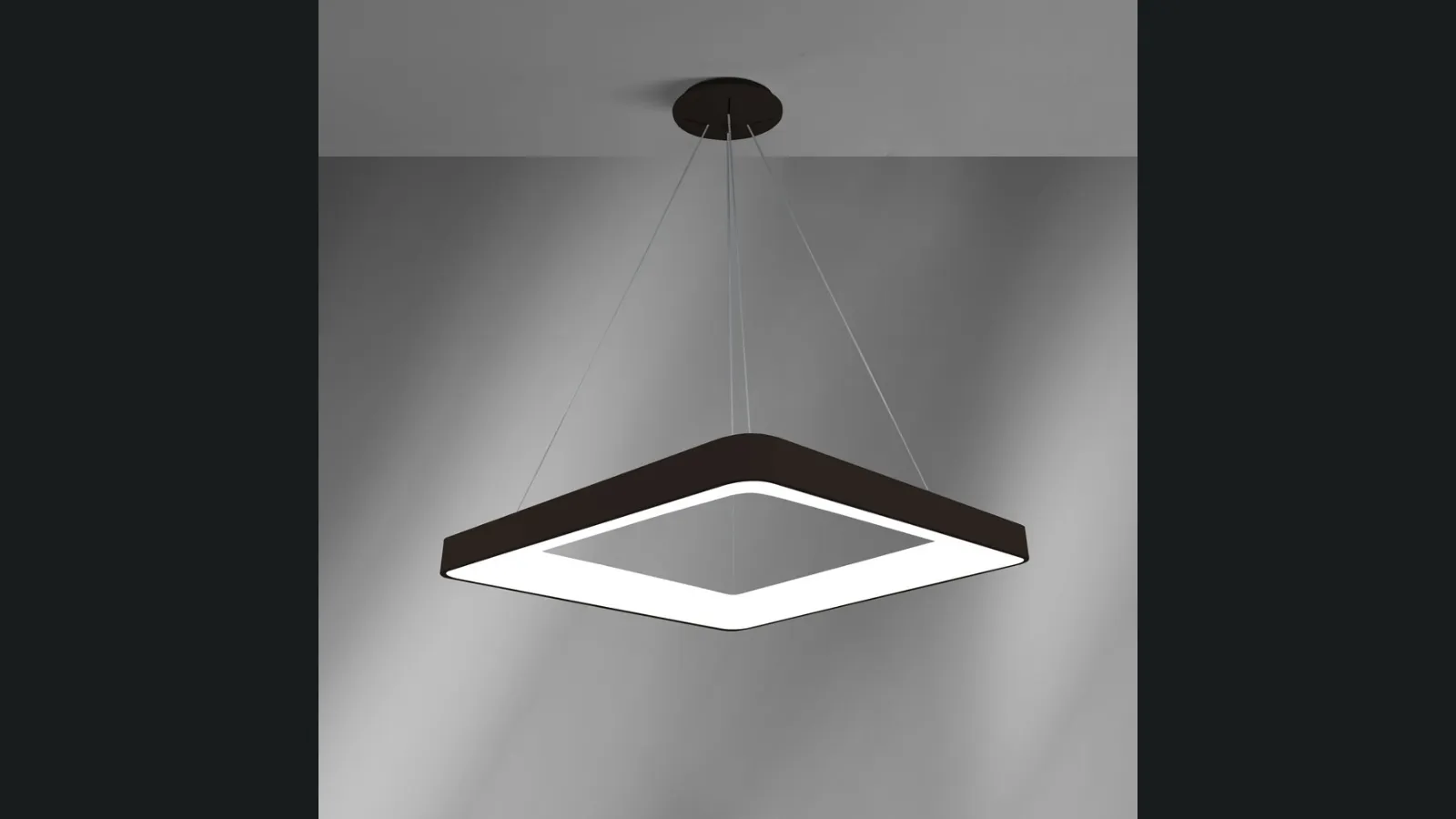 Lampada a sospensione con sorgenti LED nascoste per ridurre al minimo l'abbagliamento Inner-S di Vivida International