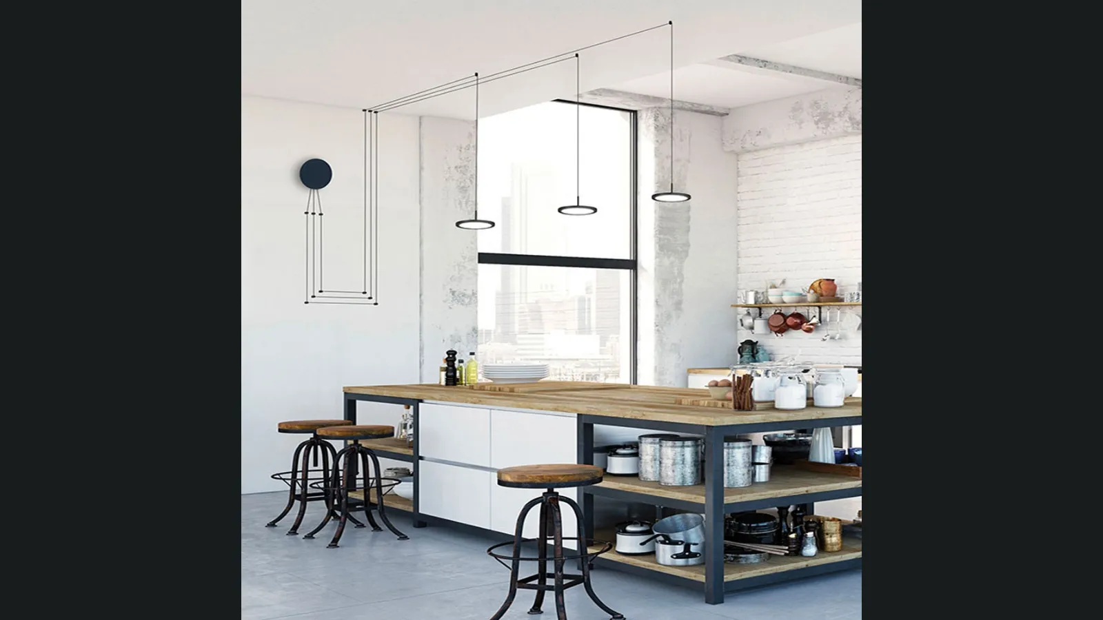 Lampada a sospensione Mystery di Vivida International