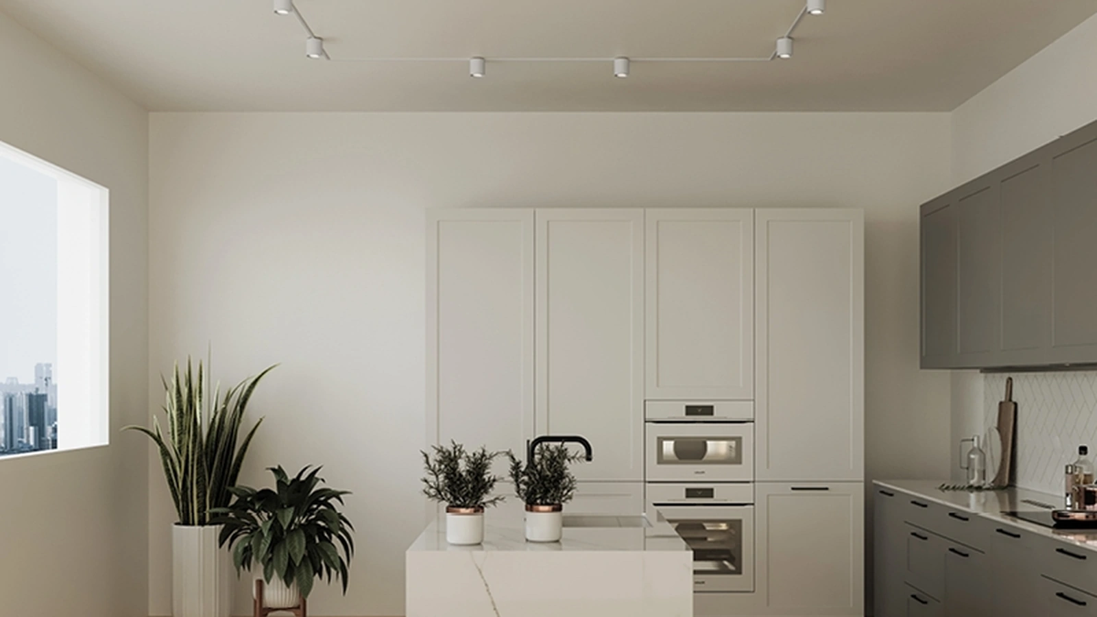 Lampada a soffitto Zenone di Vivida International