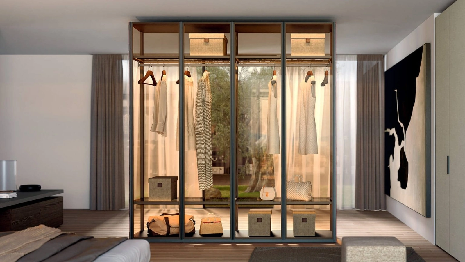 Armadio bifacciale Acquario di Fratelli Elli