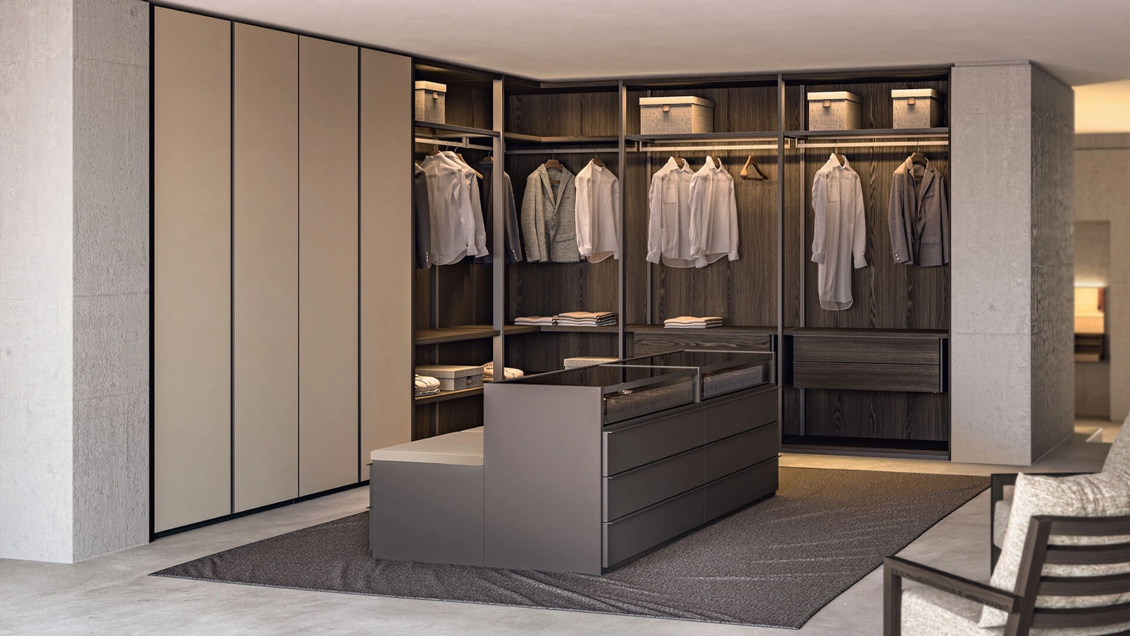 Cabina Armadio Earth and Light di Fratelli Elli