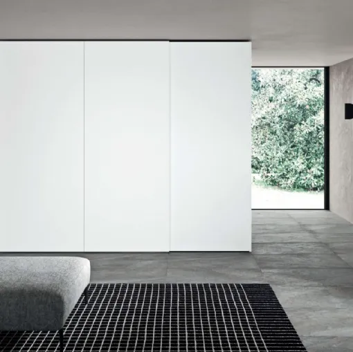 Armadio con ante scorrevoli Liscia di Presotto