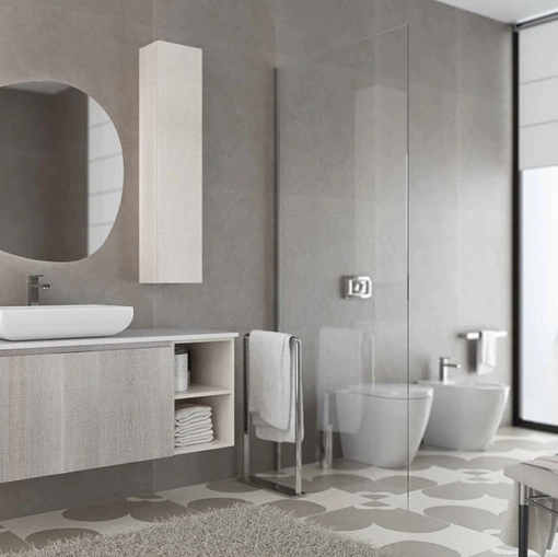 Mobile da bagno sospeso New Smart NS34 di Artebaa