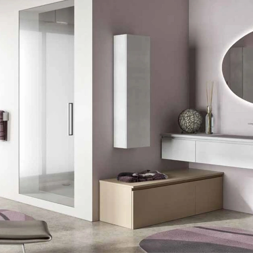 Mobile da Bagno sospeso New Smart NS38 di Arteba