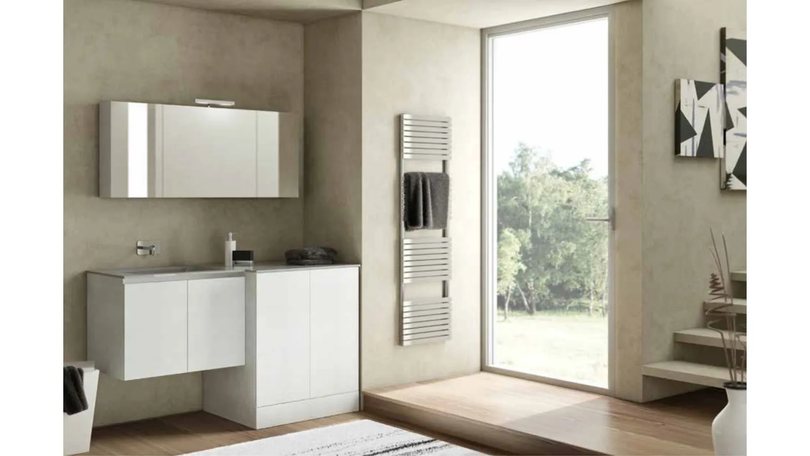 Mobile da Bagno a terra New Smart NS39 di Arteba