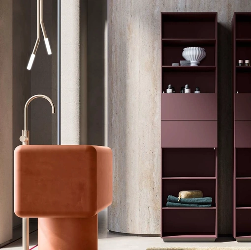 Lavabo in resina Des Evolution 01 di Cerasa