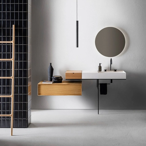 Mobile da Bagno Element 110 in Rovere di Pirovano Bagni